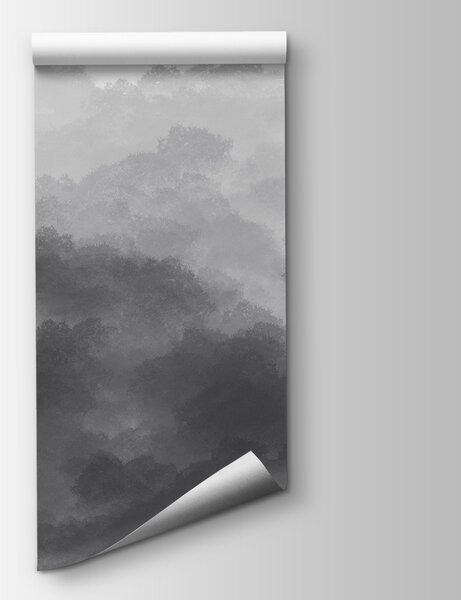 Fototapeta Černobílý obraz mraků, Nebeské fototapety, Populární fototapety, w01880v3 - Tapeko.co.cz