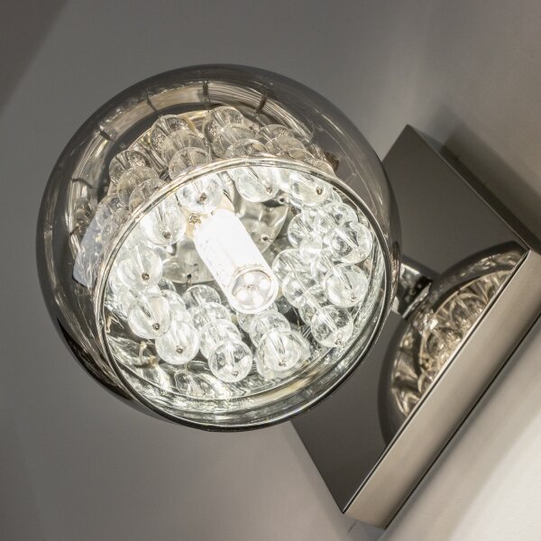 Brilagi - LED Křišťálové nástěnné svítidlo JEWEL 1xG9/42W/230V