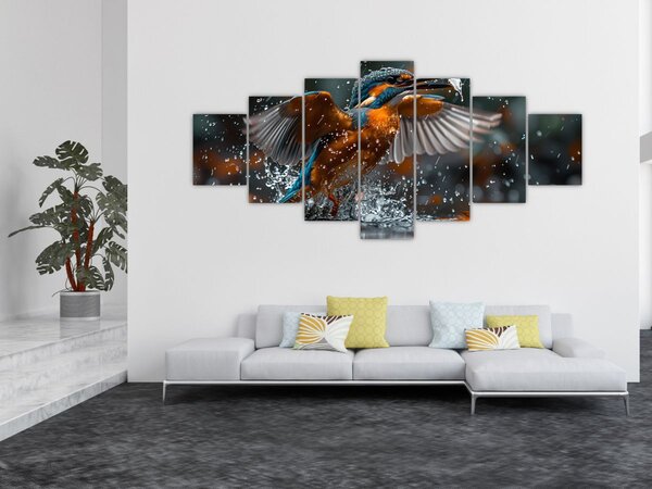 Obraz - Ledňáček (210x100 cm)