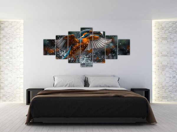 Obraz - Ledňáček (210x100 cm)