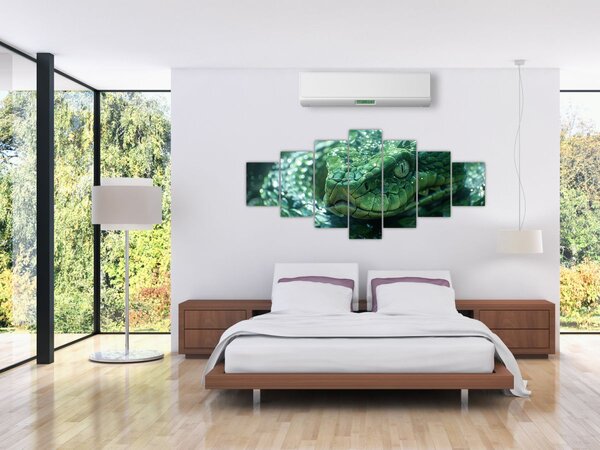 Obraz - Portrét hada (210x100 cm)