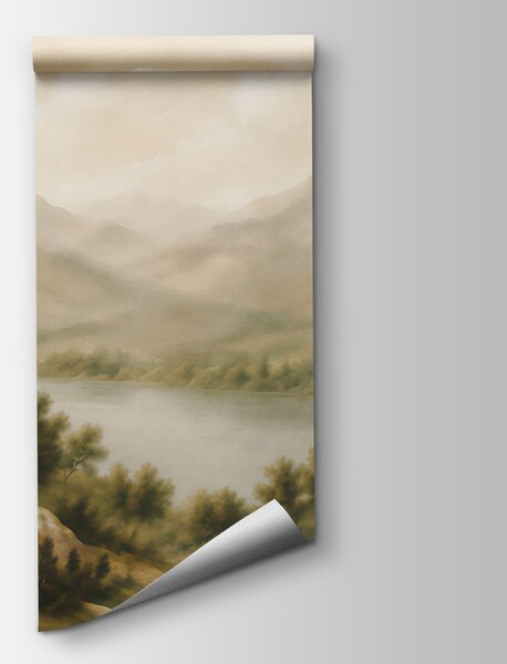Fototapeta Obraz jezera a hor, Přírodní fototapety, Populární fototapety, t00862 - Tapeko.co.cz