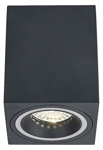 Rabalux 71164 - Bodové svítidlo KOBALD 1xGU10/25W/230V hranatý antracit