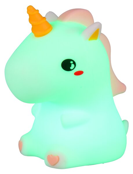 Stolní LED RGB lampa GOLDY bílá