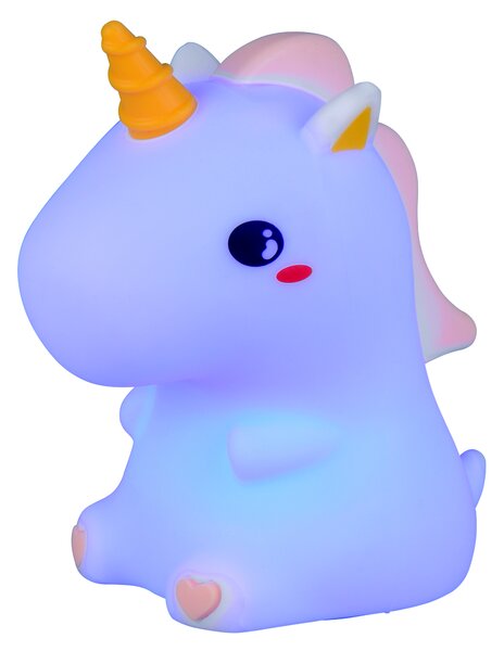 Stolní LED RGB lampa GOLDY bílá