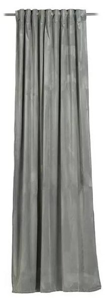 German Smyčkový závěs / 135 x 245 cm / 100 % polyester / stříbrná