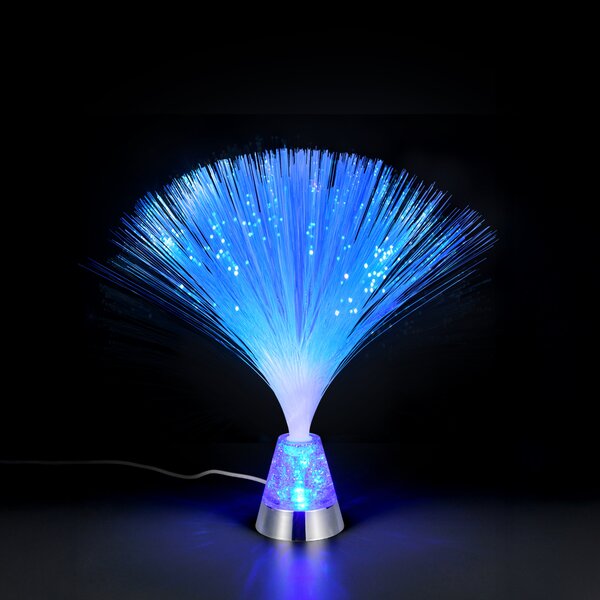 Stolní LED RGB lampa PUNK chrom
