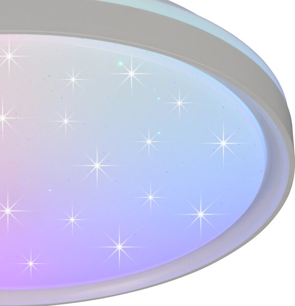 Stropní LED RGB svítidlo SOLIT bílá