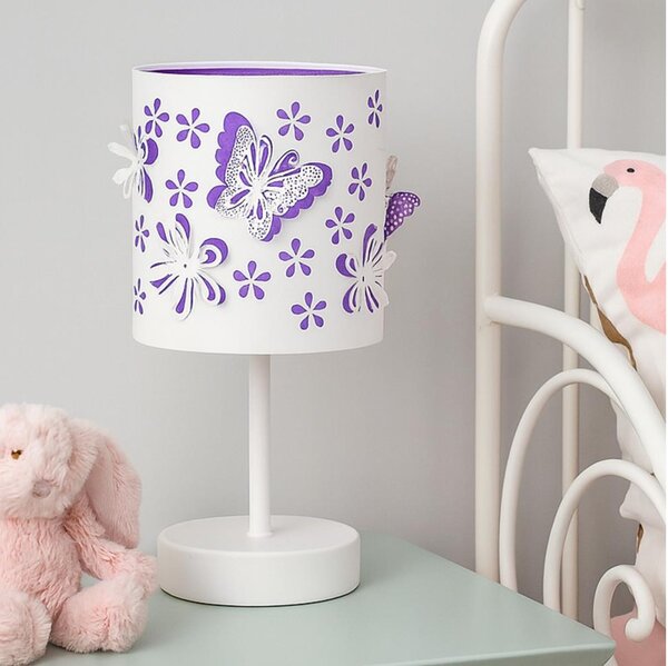 ONLI - Dětská lampička TITILLA 1xE14/6W/230V 22 cm fialová/bílá