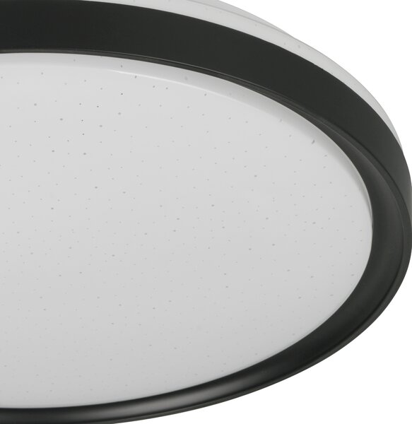 Stropní LED RGB svítidlo SOLIT černá/bílá