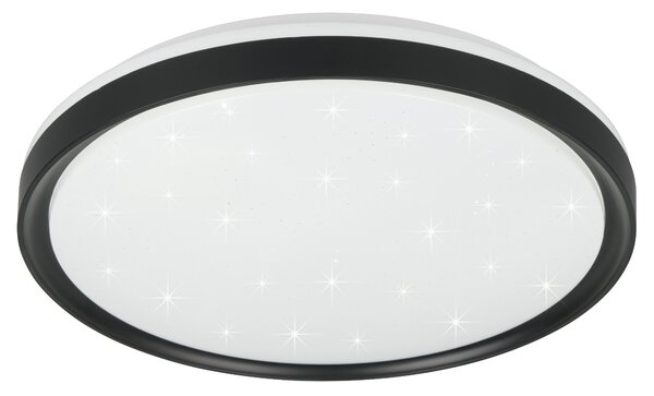 Stropní LED RGB svítidlo SOLIT černá/bílá