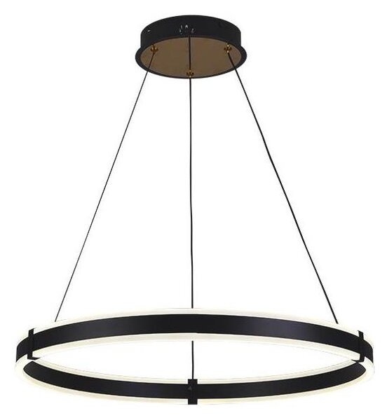 Brilagi-LED Stmívatelný lustr na lanku CIRCLE LED/85W/230V 3000-6500K černá + DO
