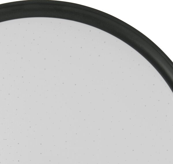 Stropní LED RGB svítidlo SOLIT černá/bílá