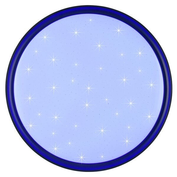 Stropní LED RGB svítidlo SOLIT černá/bílá