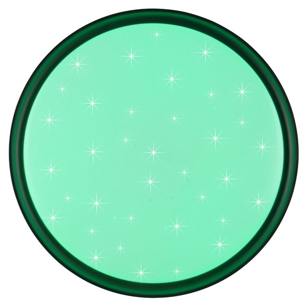 Stropní LED RGB svítidlo SOLIT černá/bílá