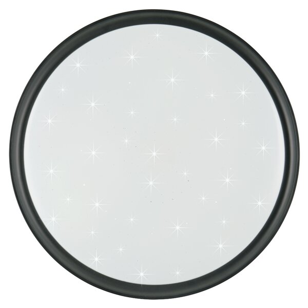 Stropní LED RGB svítidlo SOLIT černá/bílá