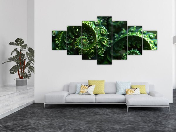 Obraz - Spirály (210x100 cm)
