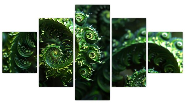 Obraz - Spirály (125x70 cm)
