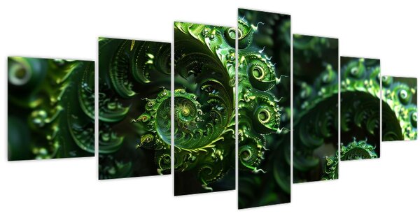 Obraz - Spirály (210x100 cm)