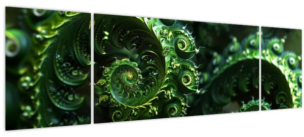Obraz - Spirály (170x50 cm)