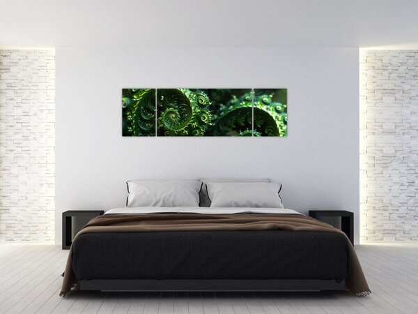 Obraz - Spirály (170x50 cm)