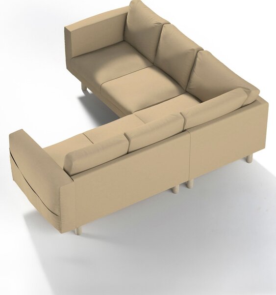 Potah na pohovku IKEA Norsborg rohová 4-místná barva béžová