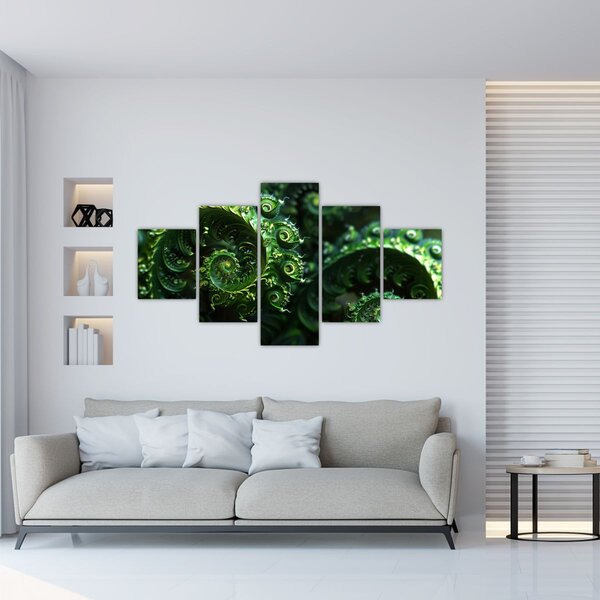 Obraz - Spirály (125x70 cm)