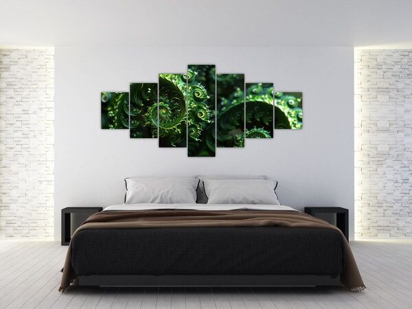 Obraz - Spirály (210x100 cm)