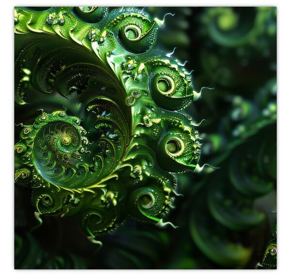 Obraz - Spirály (30x30 cm)
