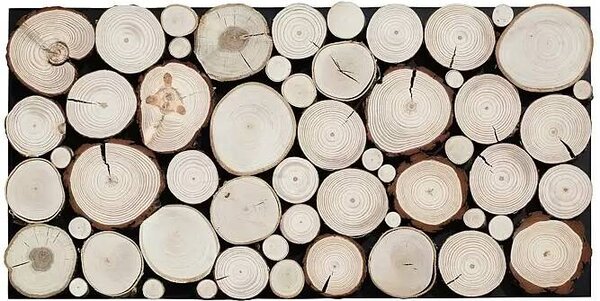 German Dřevěný panel / 2 ks / 38 x 76 x 3,3 cm / 2 kusy / 0,58 m² / pravé dřevo / přírodní
