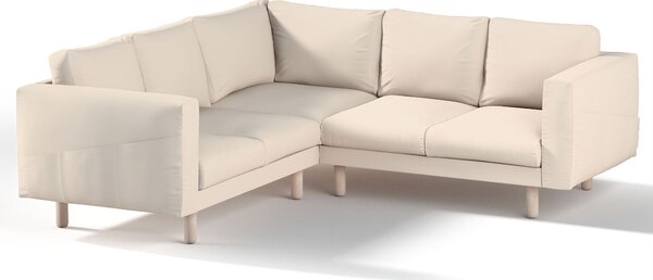 Potah na pohovku IKEA Norsborg rohová 4-místná barva béžová látka pletený vzor