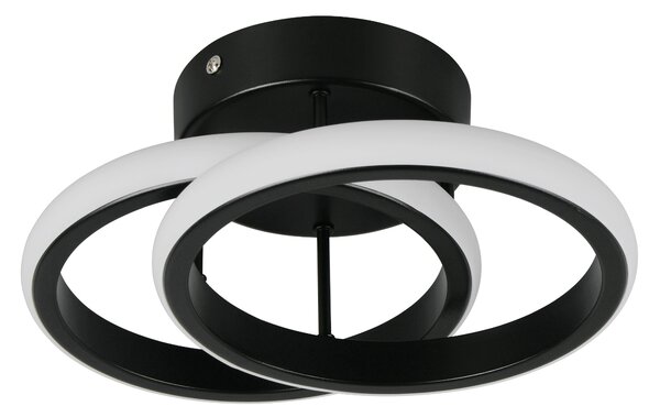 Stropní LED svítidlo KASIA 2 černá/bílá