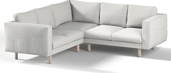 Potah na pohovku IKEA Norsborg rohová 4-místná barva šedá látka pletený vzor