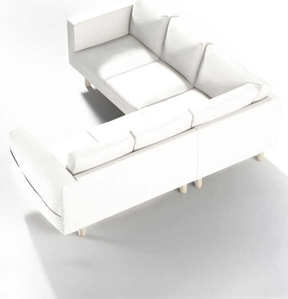 Potah na pohovku IKEA Norsborg rohová 4-místná barva bílá