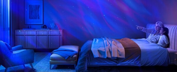 Govee - LED RGBW Galaxy Light Projector Pro Wi-Fi Matter