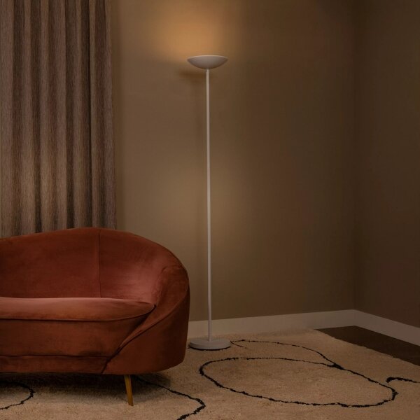 Lucide 19791/20/31 - LED Stmívatelná stojací lampa ZENITH LED/20W/230V bílá