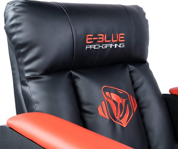 Herní sofa E-blue Auroza EEC338, černo-červená