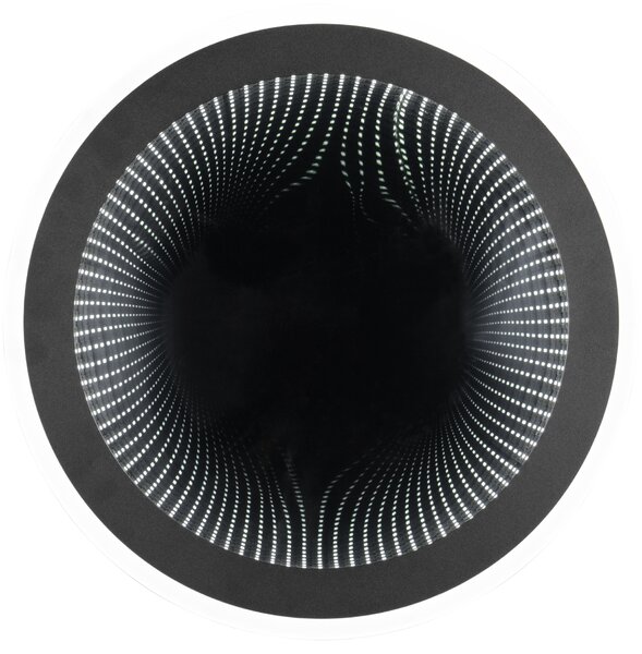 Stropní LED svítidlo GLACE černá/bílá