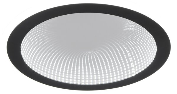 Stropní LED svítidlo GLACE černá/bílá