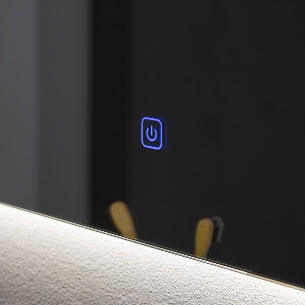 Brilagi - LED Koup. zrcadlo LUCE LED/28W/230V 60x80 cm IP44 CRI 90 stmív. + CCT