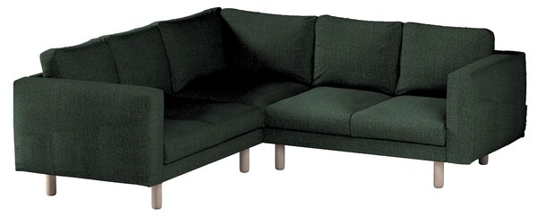 Potah na pohovku IKEA Norsborg rohová 4-místná barva zelená látka pletený vzor