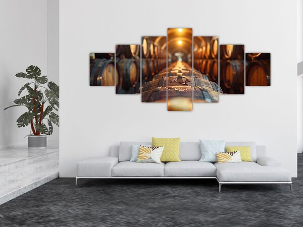 Obraz - Vinný sklep (210x100 cm)