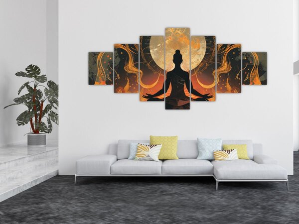 Obraz - Meditace (210x100 cm)