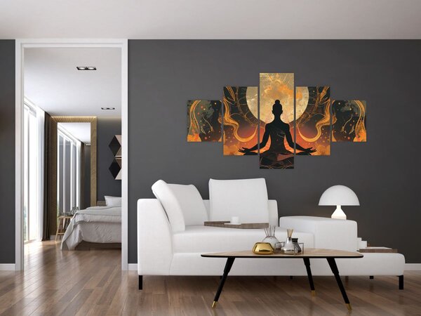 Obraz - Meditace (125x70 cm)
