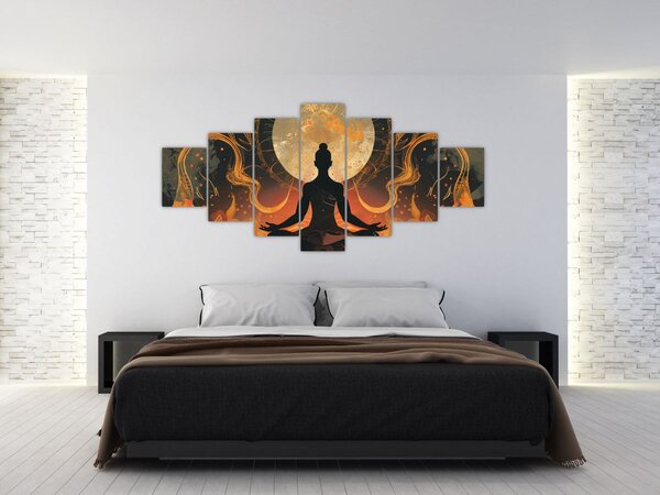 Obraz - Meditace (210x100 cm)
