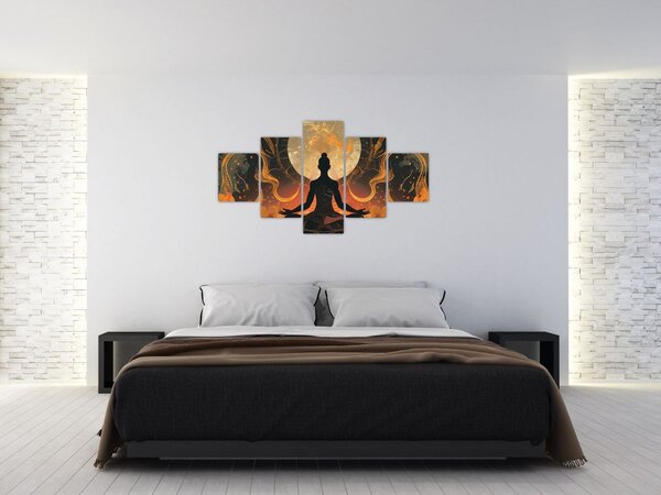 Obraz - Meditace (125x70 cm)