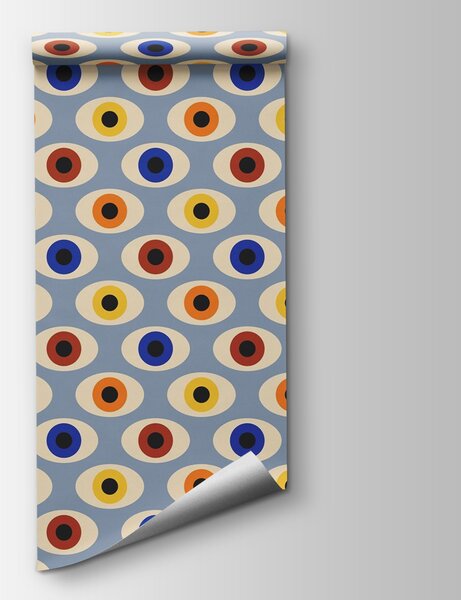 Fototapeta Vzor barevných očí, Geometrické fototapety, Populární fototapety, u51618v3 - Tapeko.co.cz