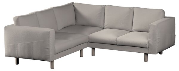 Potah na pohovku IKEA Norsborg rohová 4-místná barva béžová látka pletený vzor