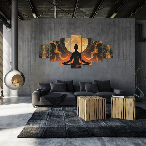 Obraz - Meditace (210x100 cm)