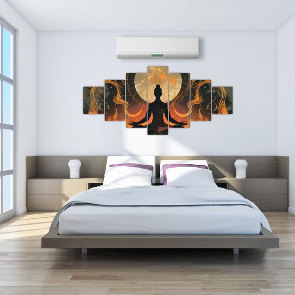Obraz - Meditace (210x100 cm)